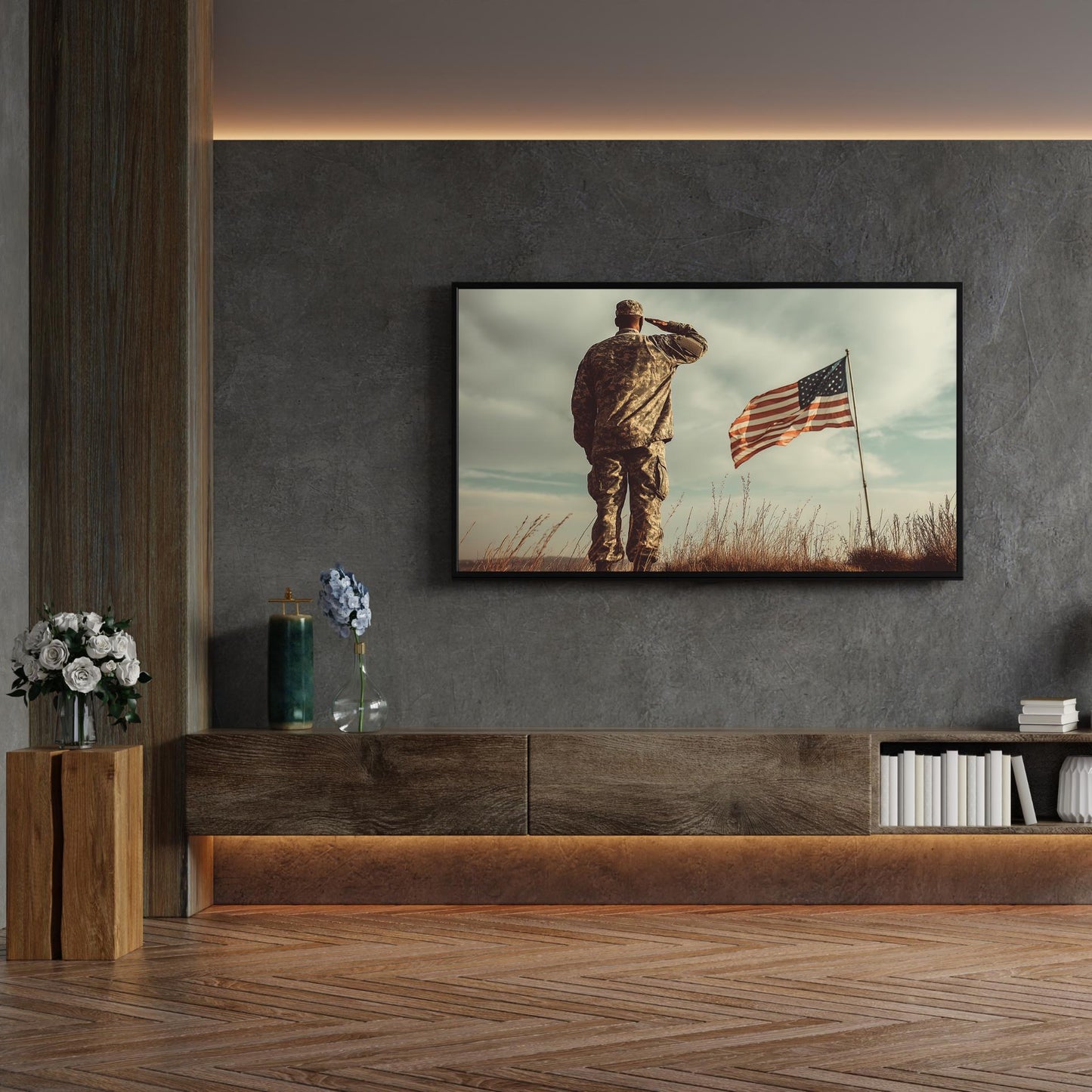 Frame TV Art → Memorial Day Decor