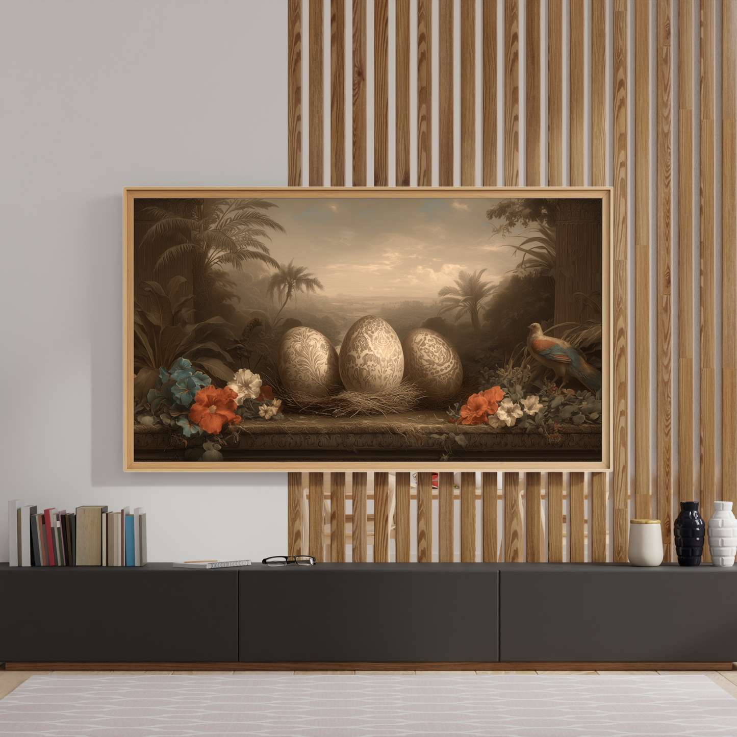 Frame TV Art → Ornate Easter Eggs