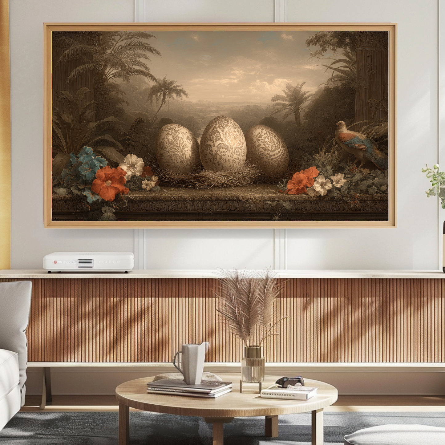 Frame TV Art → Ornate Easter Eggs