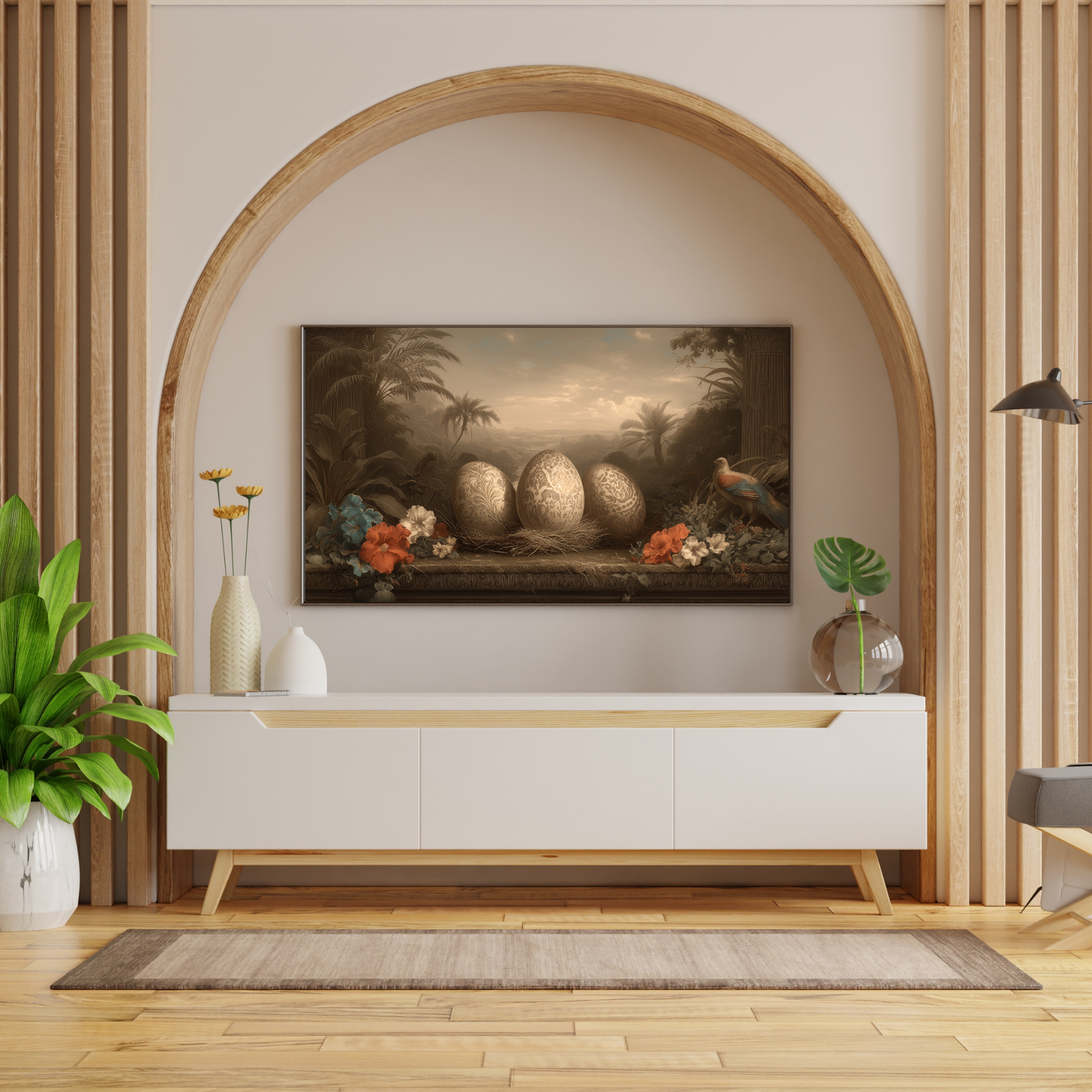 Frame TV Art → Ornate Easter Eggs