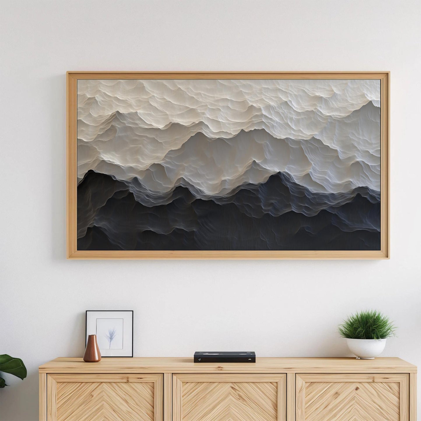 Frame TV Art • Textured Horizon