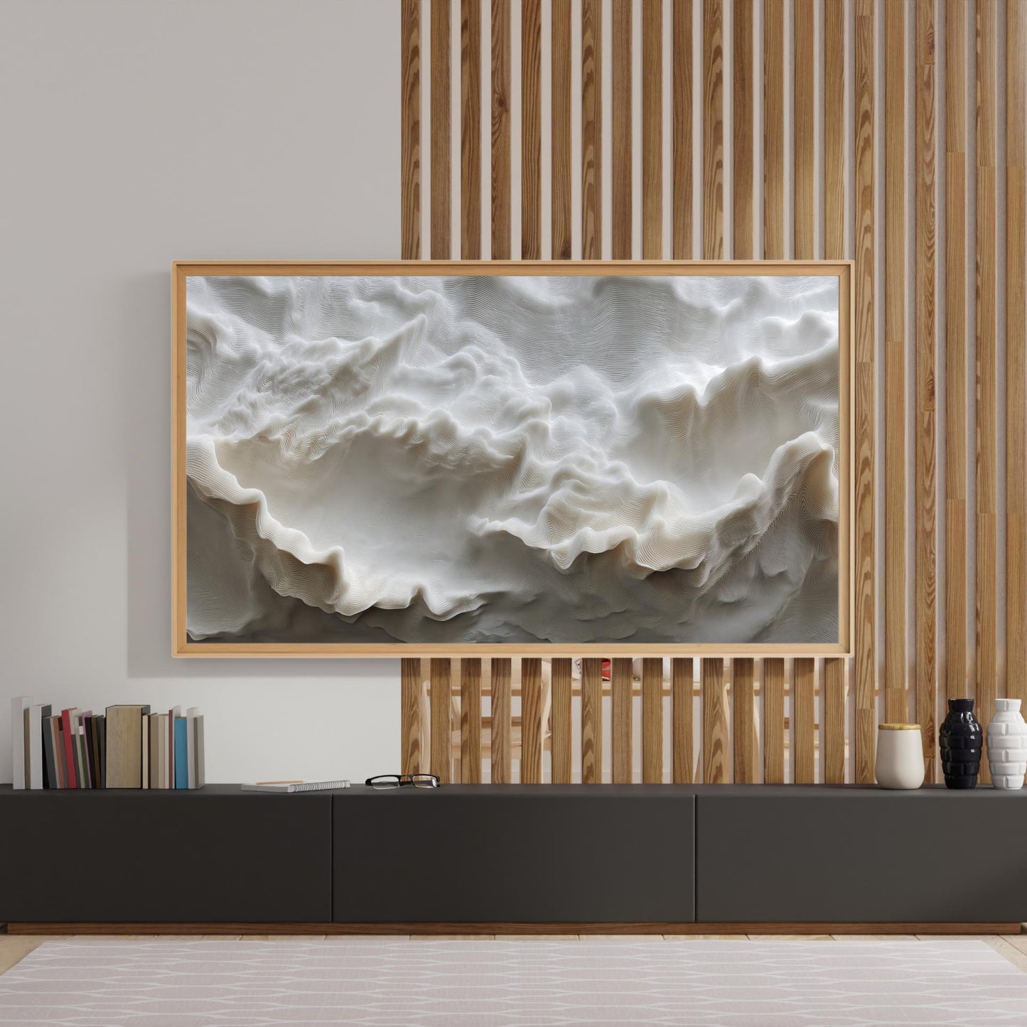 Frame TV Art • Abstract Wave Texture Pack of 6