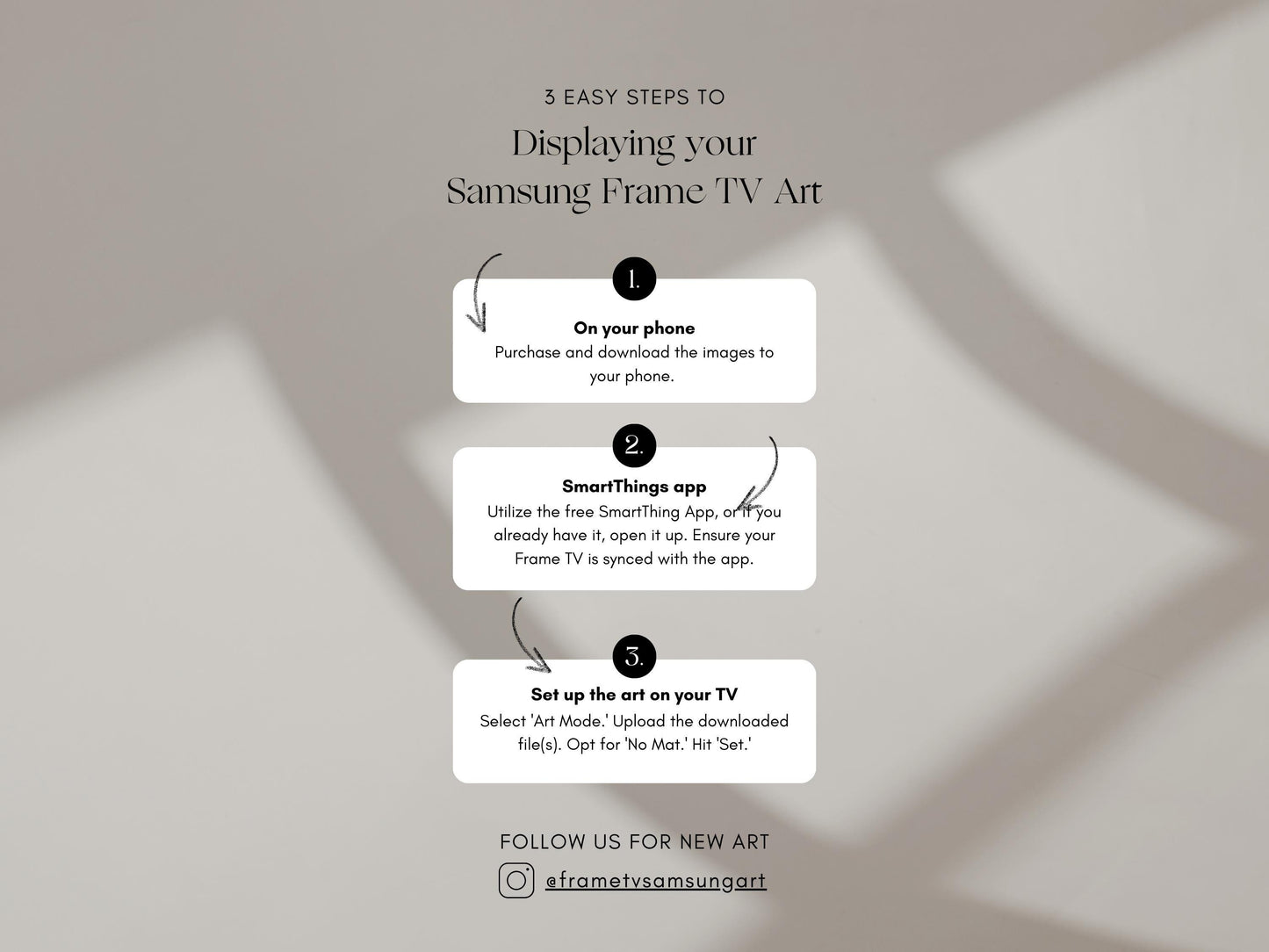 Frame TV Art → Minimalist Art Pack of 15