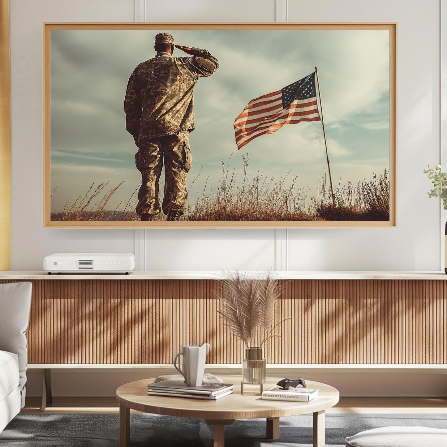 Frame TV Art → Memorial Day Decor