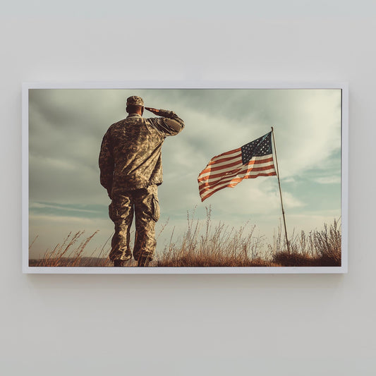 Frame TV Art → Memorial Day Decor