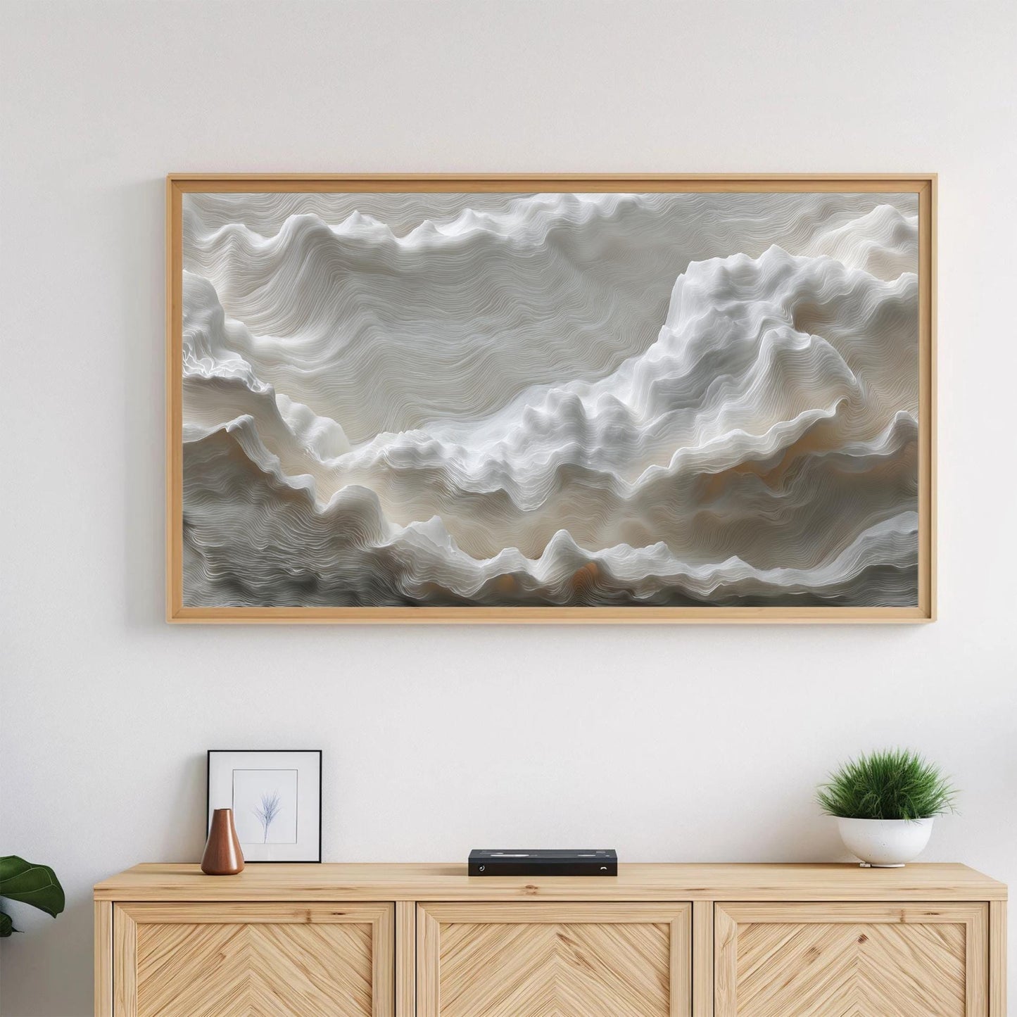 Frame TV Art • Abstract Wave Texture Pack of 6
