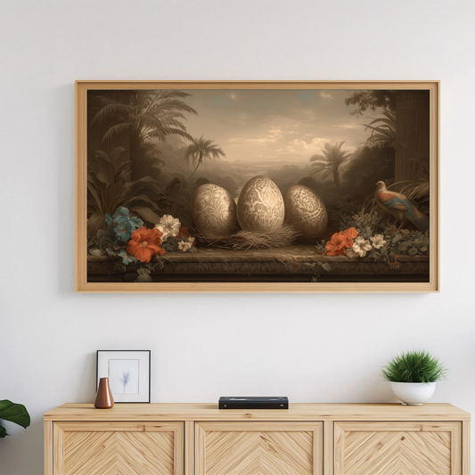Frame TV Art → Ornate Easter Eggs