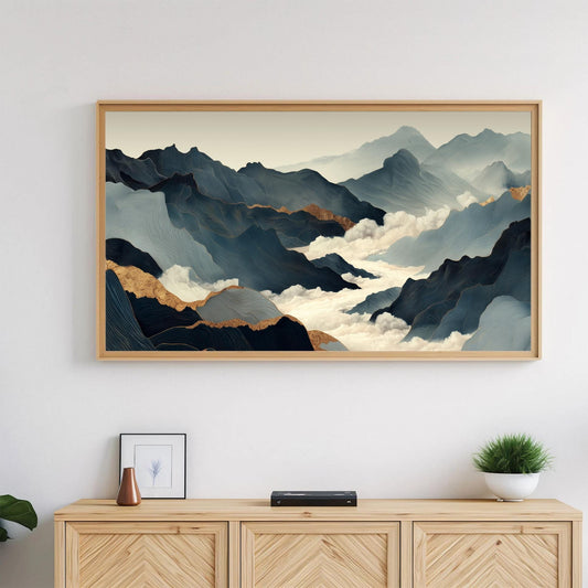 Frame TV Art → Zen Mountain Landscapes