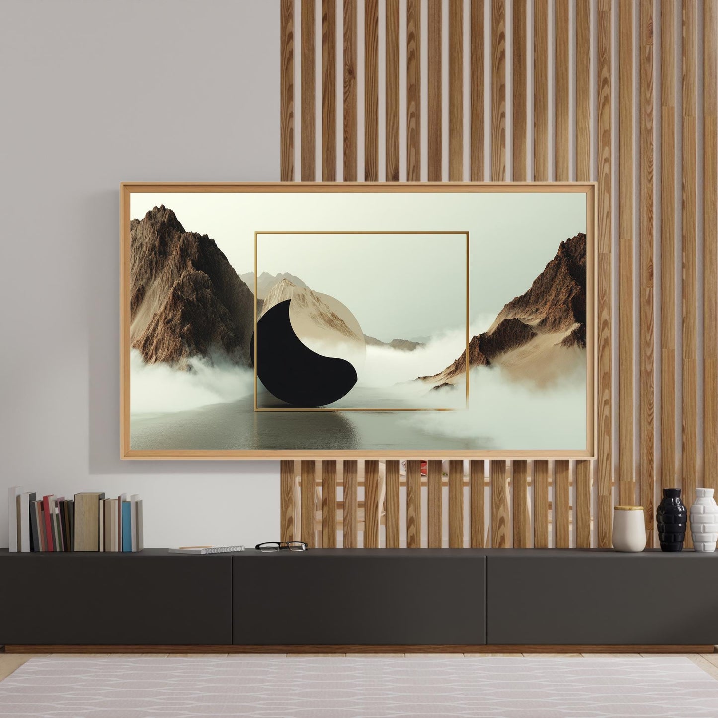 Frame TV Art → Zen Mountain Landscapes