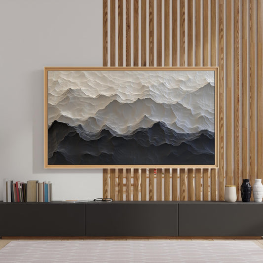 Frame TV Art • Textured Horizon
