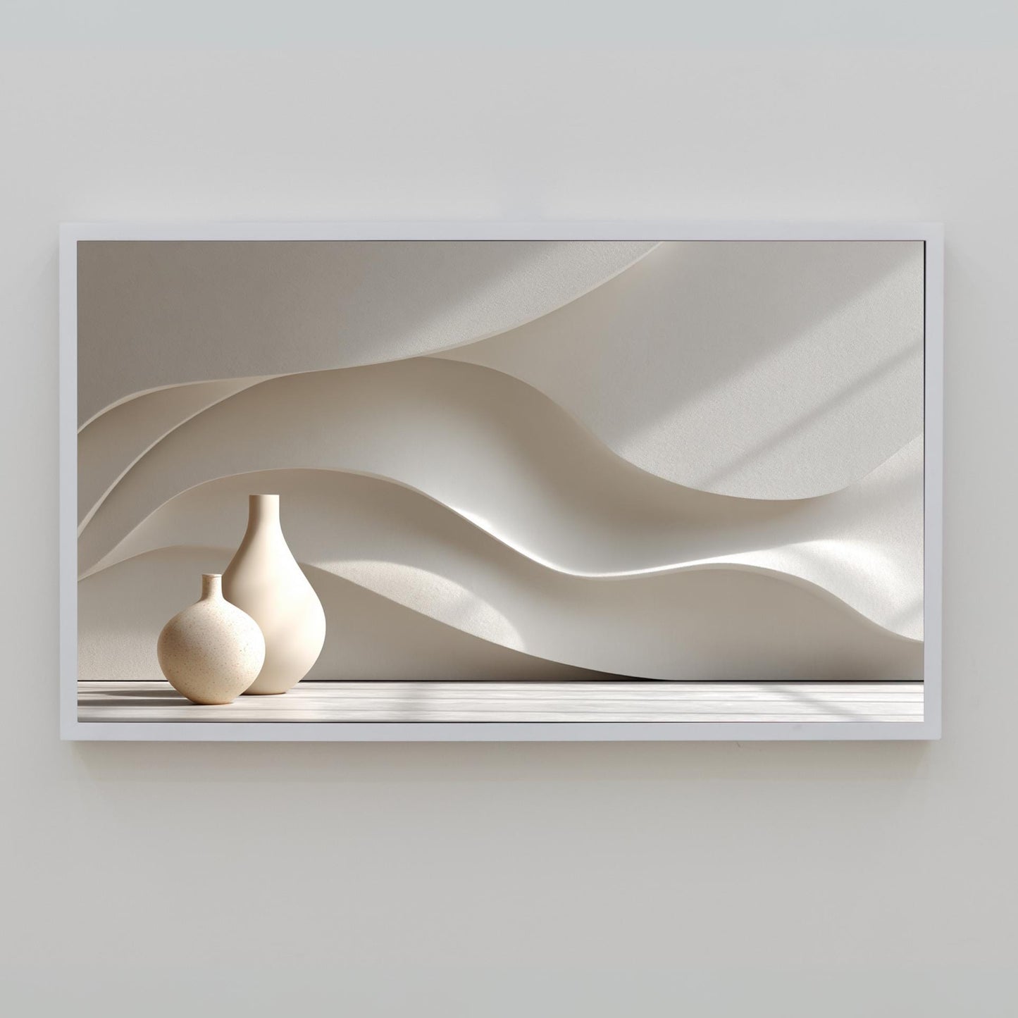 Frame TV Art → Elegant Beige Textures Art Pack of 6