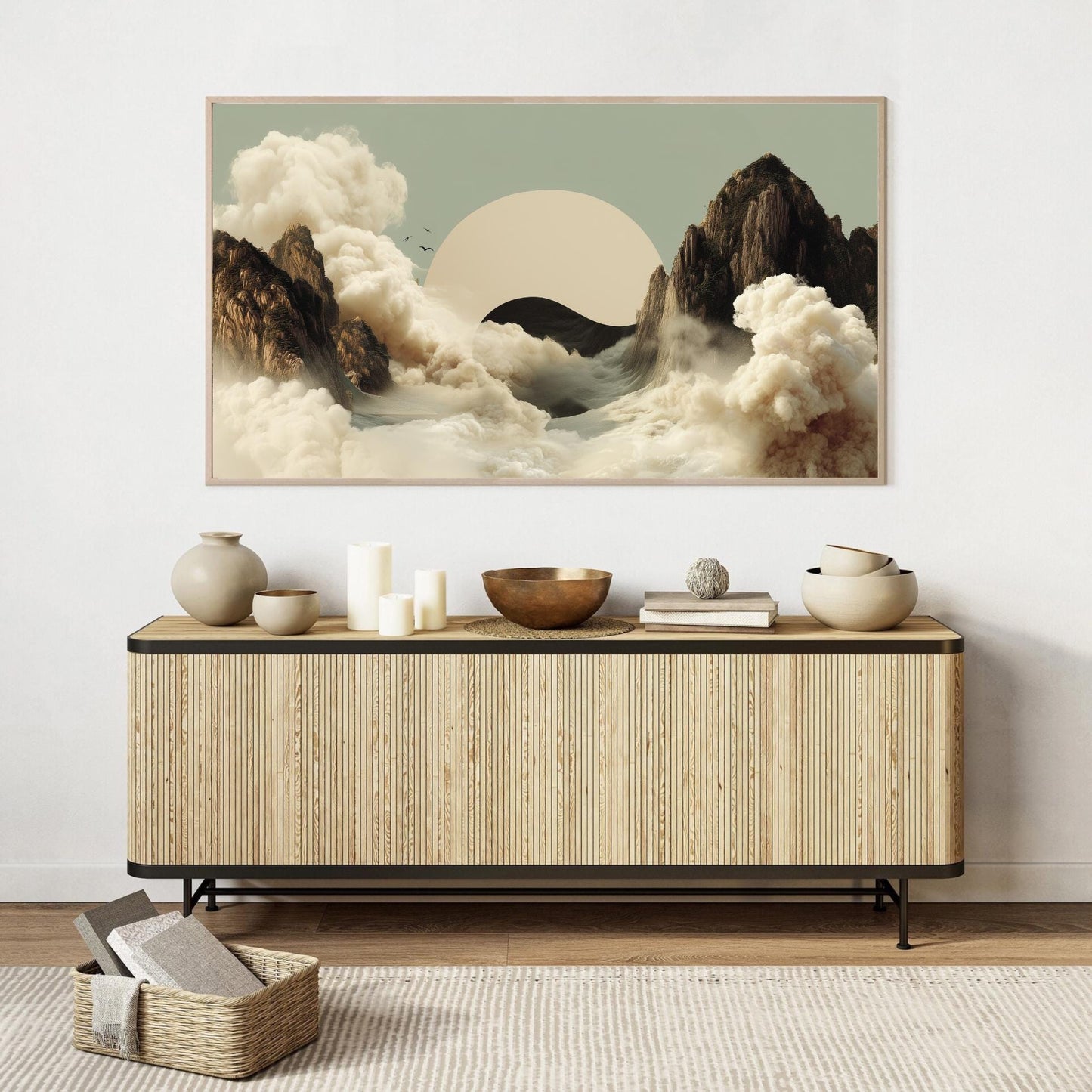 Frame TV Art → Zen Mountain Landscapes