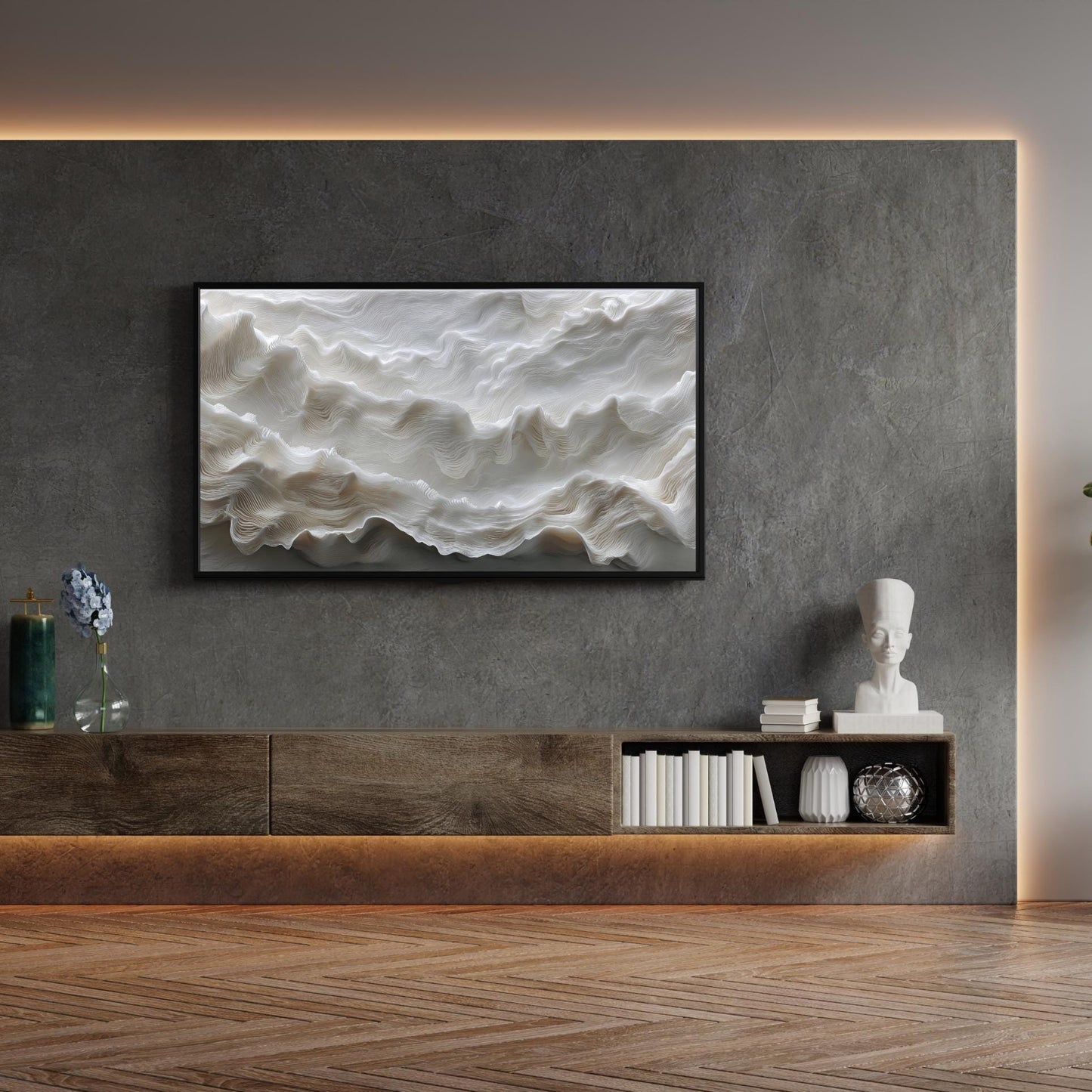 Frame TV Art • Abstract Wave Texture Pack of 6