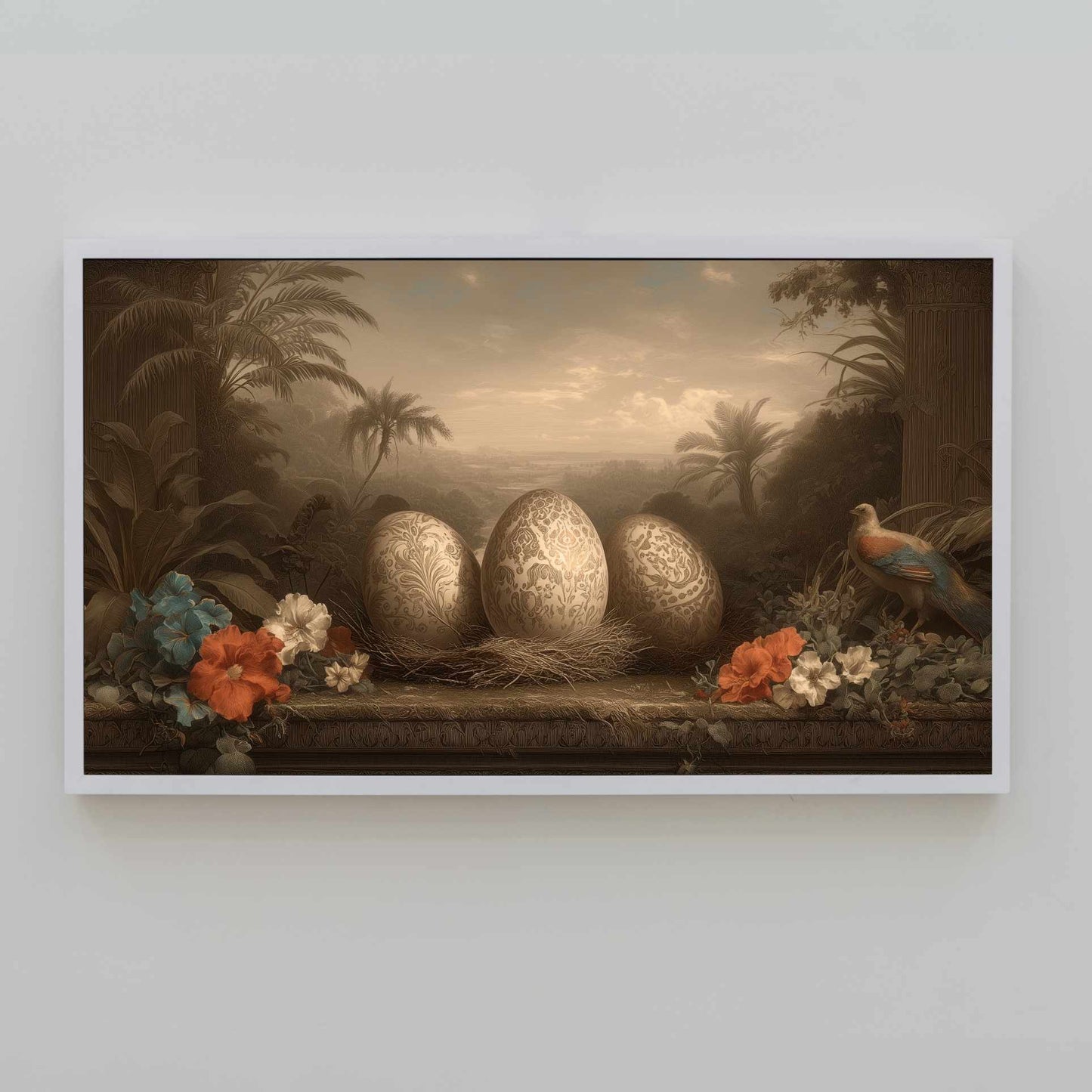 Frame TV Art → Ornate Easter Eggs