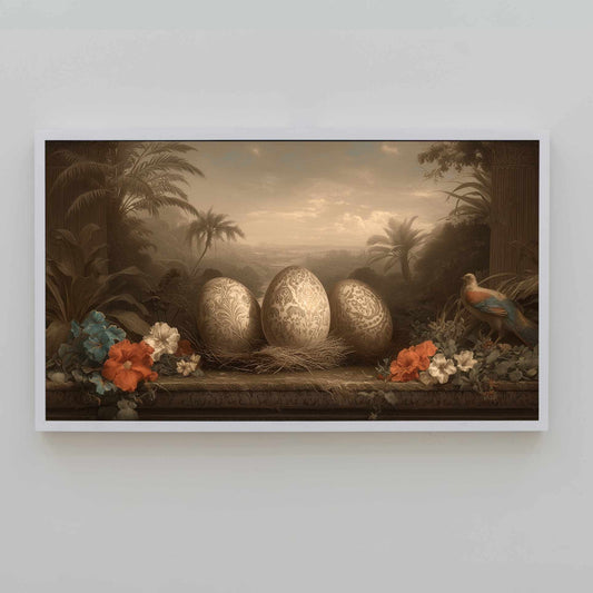 Frame TV Art → Ornate Easter Eggs