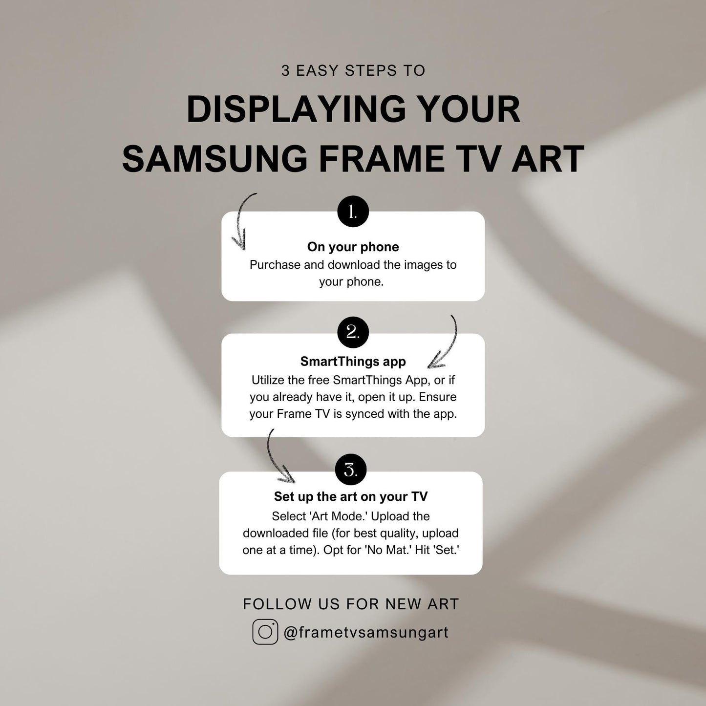 Frame TV Art → Minimalist Digital Nomad Aesthetic