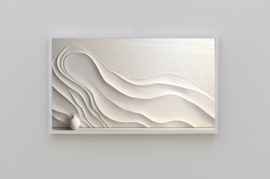 Neutrals and Gold Frame TV Art - Bundle of 10→ Hisense Canvas Art Download