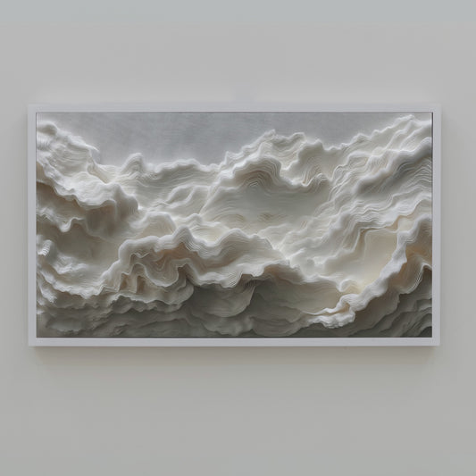 Frame TV Art • Abstract Wave Texture Pack of 6